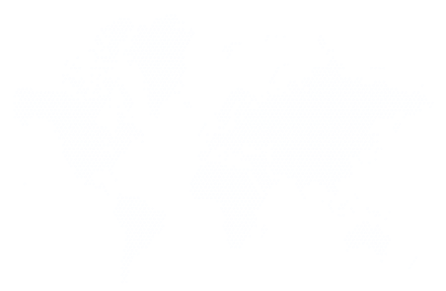 Mapa del mundo punteado
